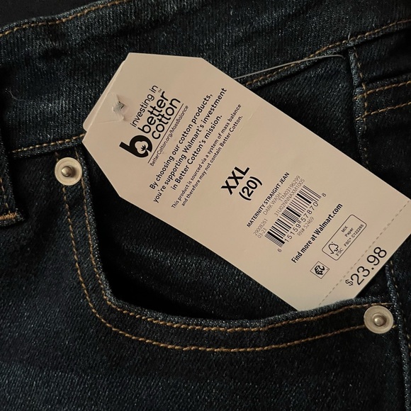 Maternity jeans XXL nwt - Picture 3 of 5